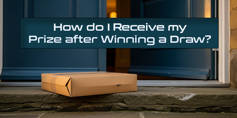 How do i receive my prize after winning a draw