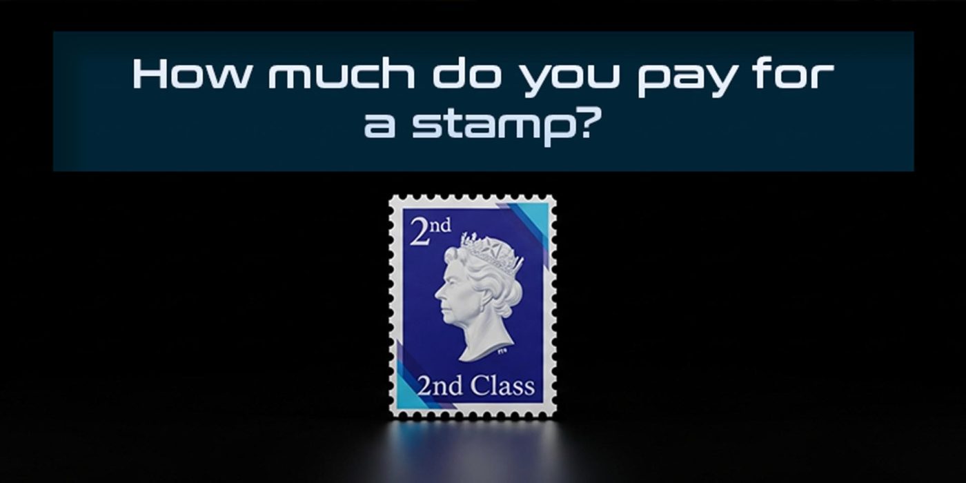 featured image for a blog about the price of a stamp in relation to free prize draw entry